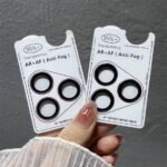 AR + AF Coated Camera Lens Protector for All  iPhone Models (HD Clear Scratch Resistant Lens Guard)